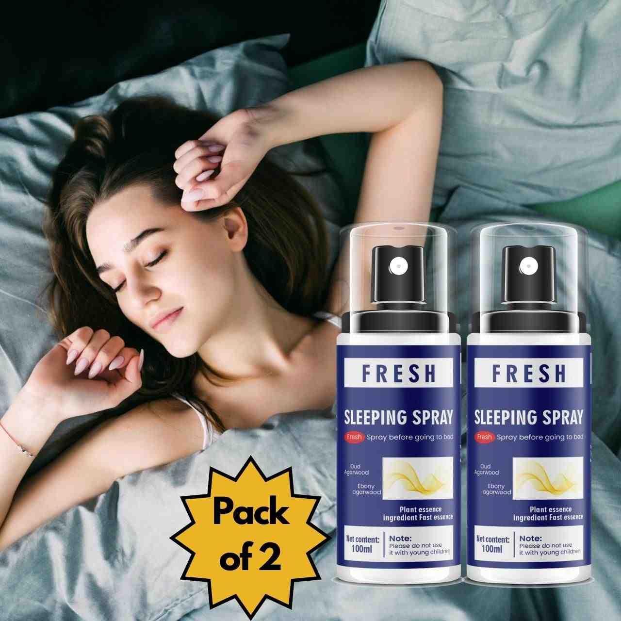 SLEEP AID SPRAY - HELPS IN BETTER FASTER AND HEALTHY SLEEP 😍( BUY 1 GET 1 FREE )