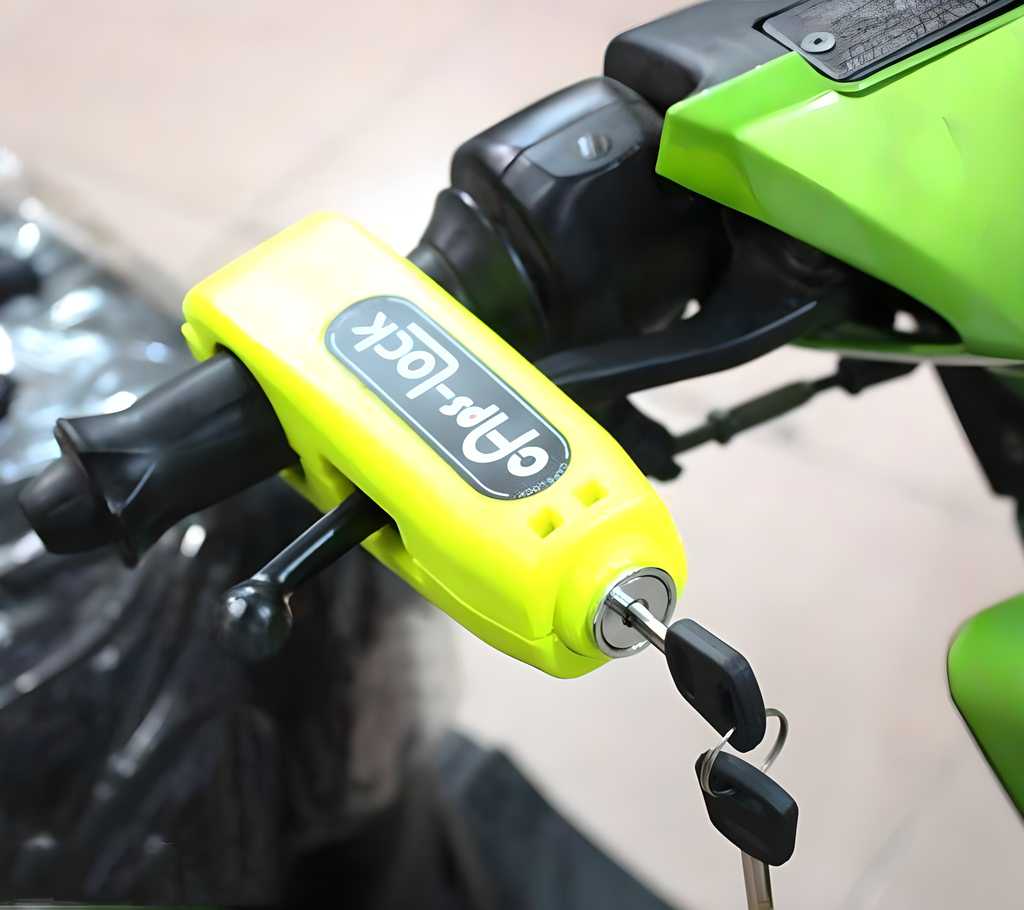 Anti-theft Handlebar Grip Lock