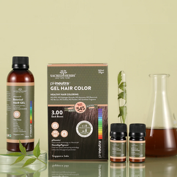 SACRED HERBS Hair Color - No Ammonia, PPD Free, 100% Vegan, and Free from Synthetic Ingredients (Auburn Pure Henna, 390 ML) BUY 1 GET 1 FREE (MAN & WOMAN)