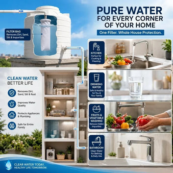 Water Tank Inlet Filter – 5 Micron Sediment Filter-Buy 1 Get 2 Free